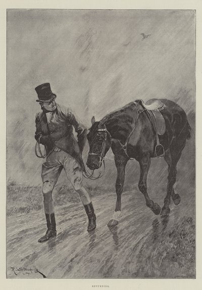 Powracający autorstwa Richard Caton Woodville junior